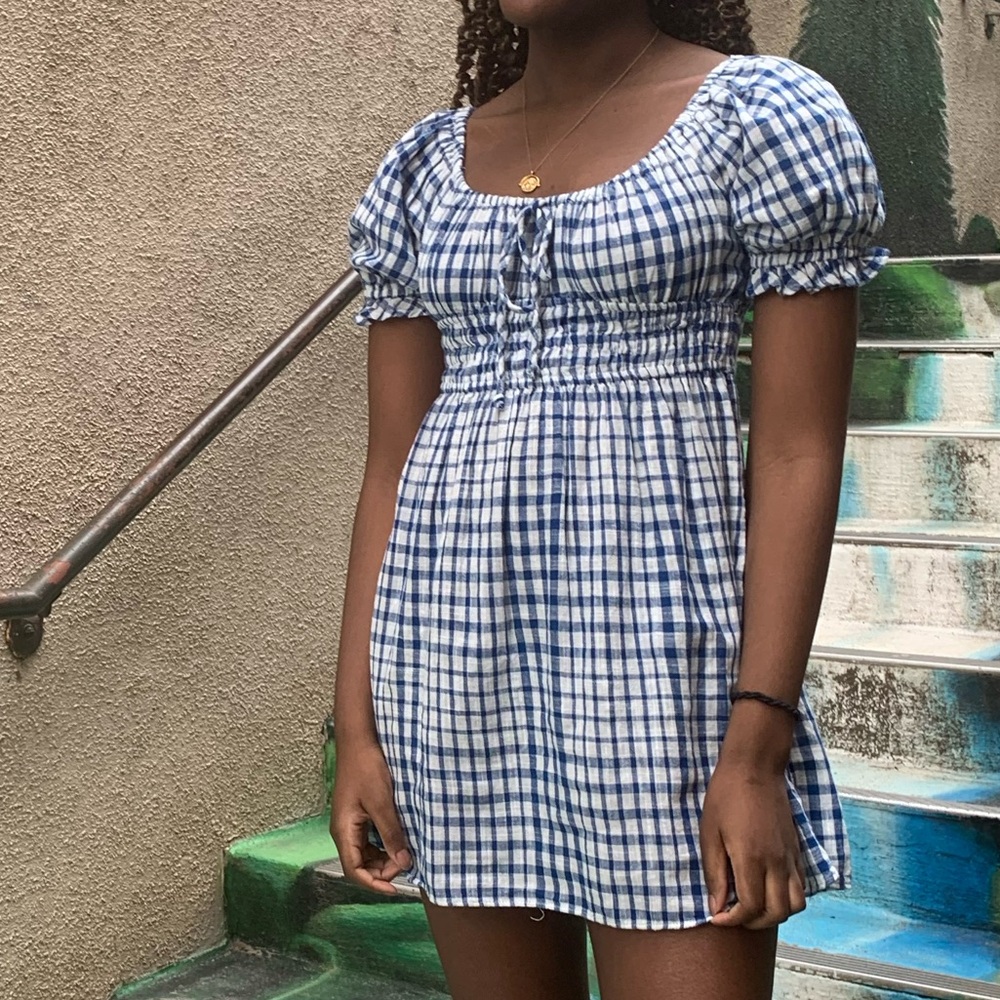 Urban Outfitters Pixie Milkmaid Mini Dress